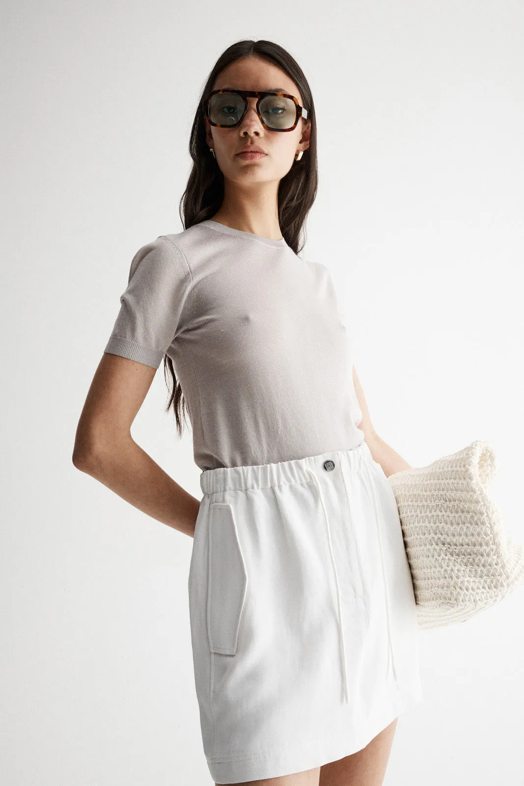 Laurel Skirt White
