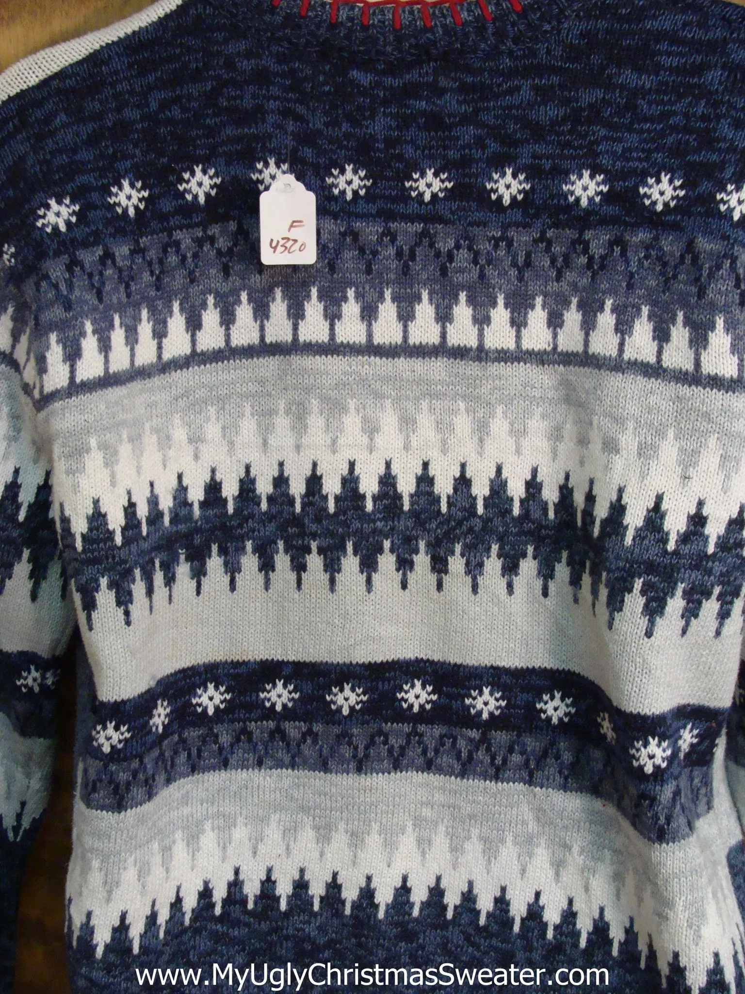 LET IT SNOW 80s Funny Christmas Sweater
