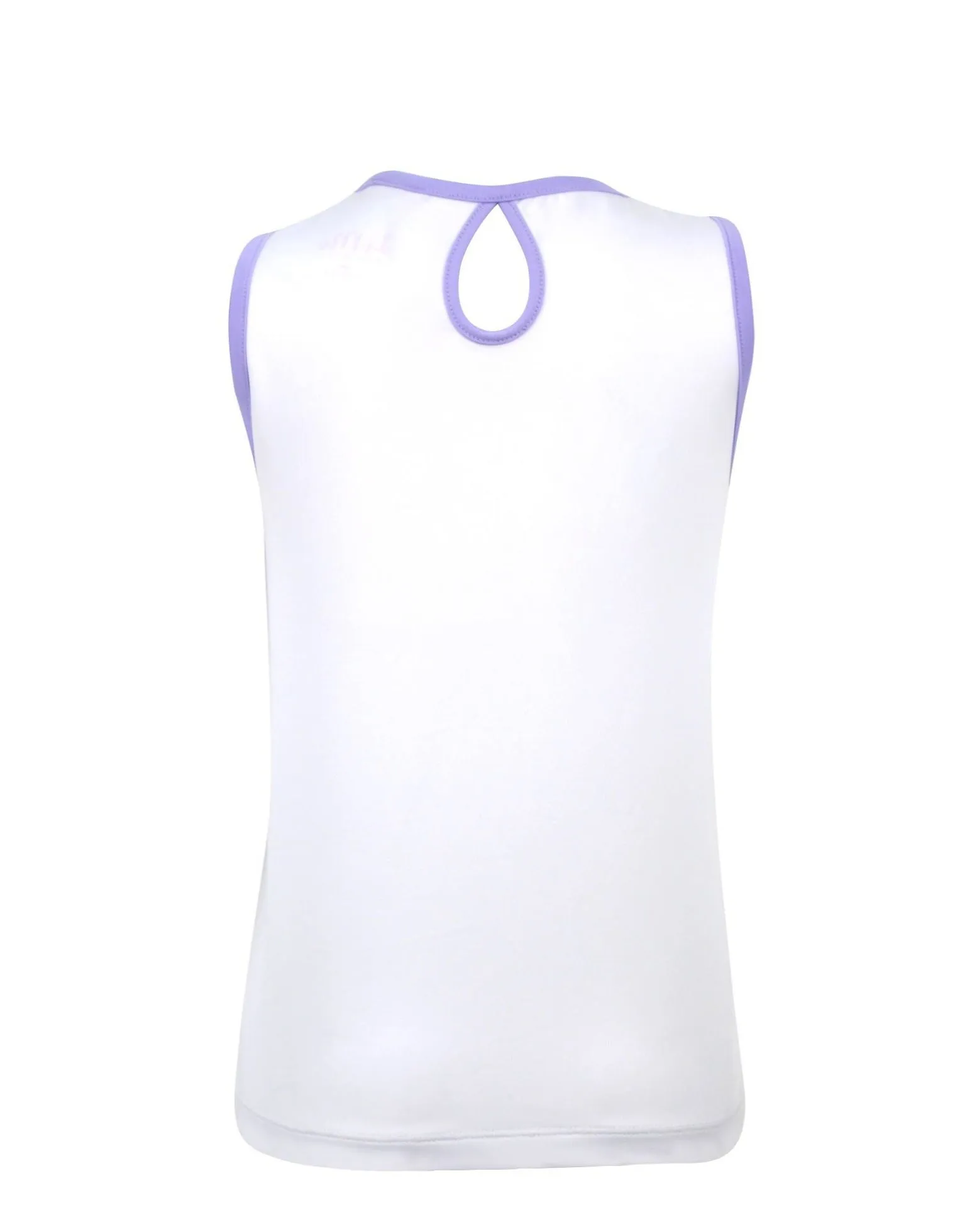 Lilac Lane Keyhole Tank White