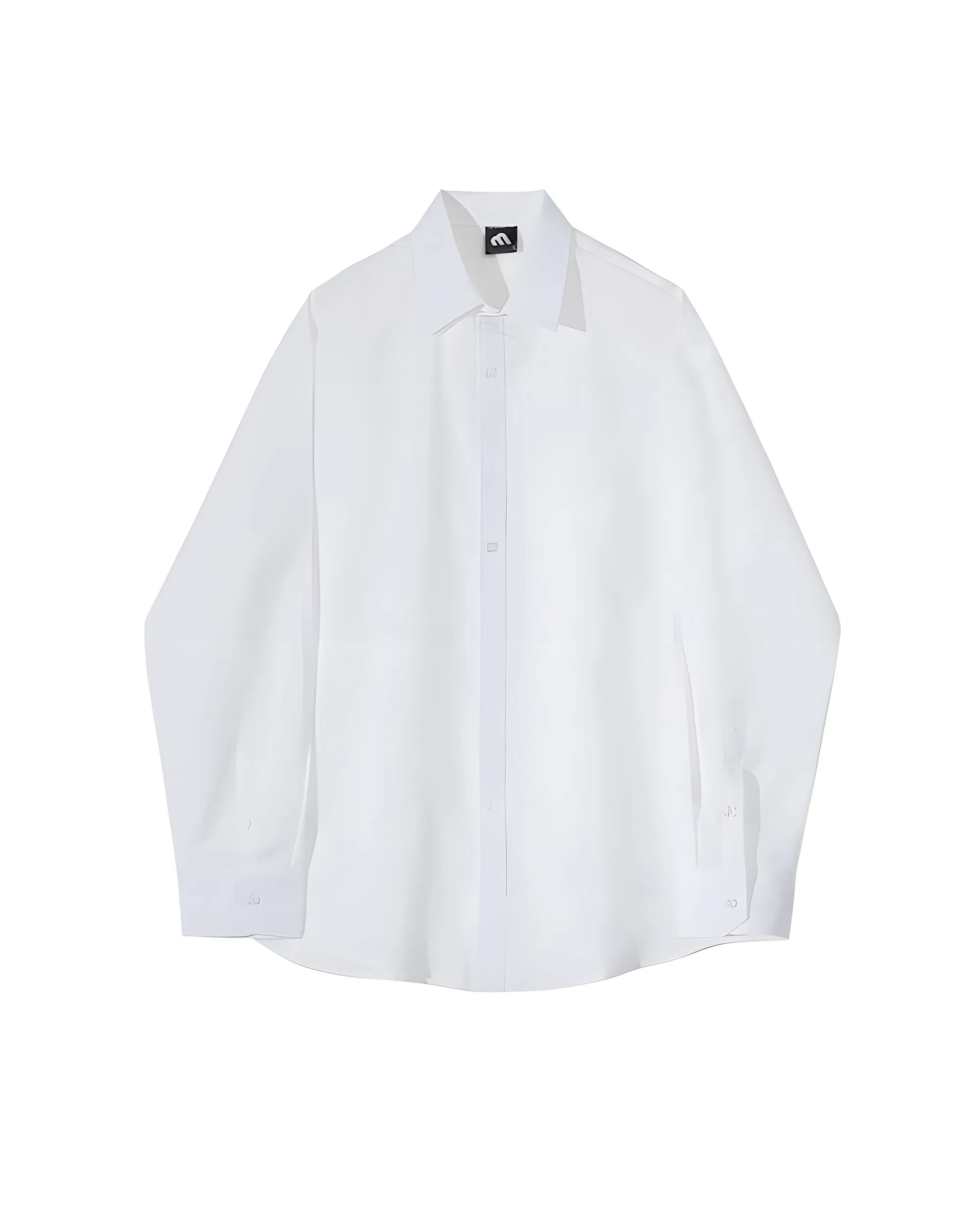 Long Sleeve Collared Button Up Shirt
