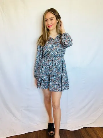 Long sleeve Floral Dress