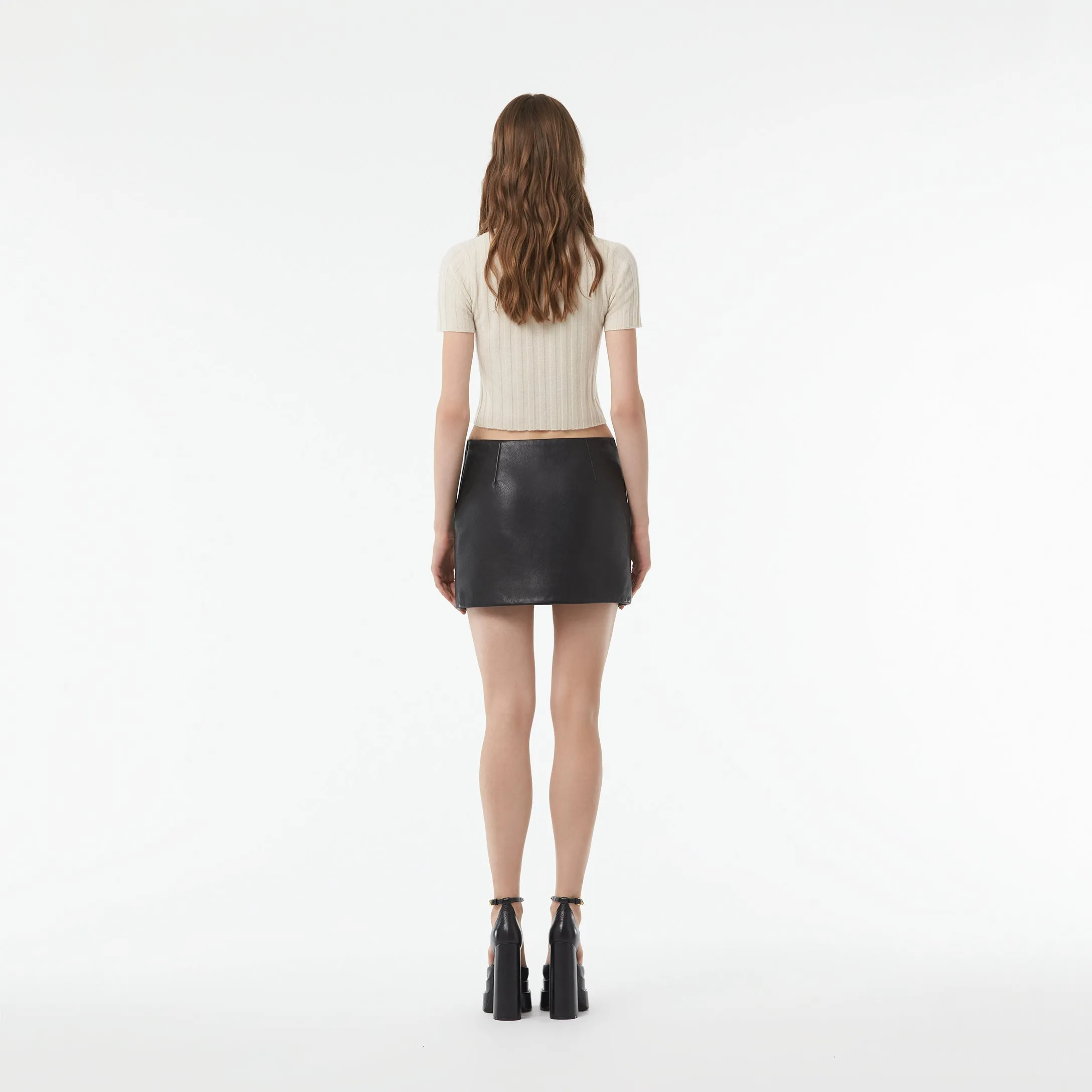 LOW RISE MINI SKIRT
