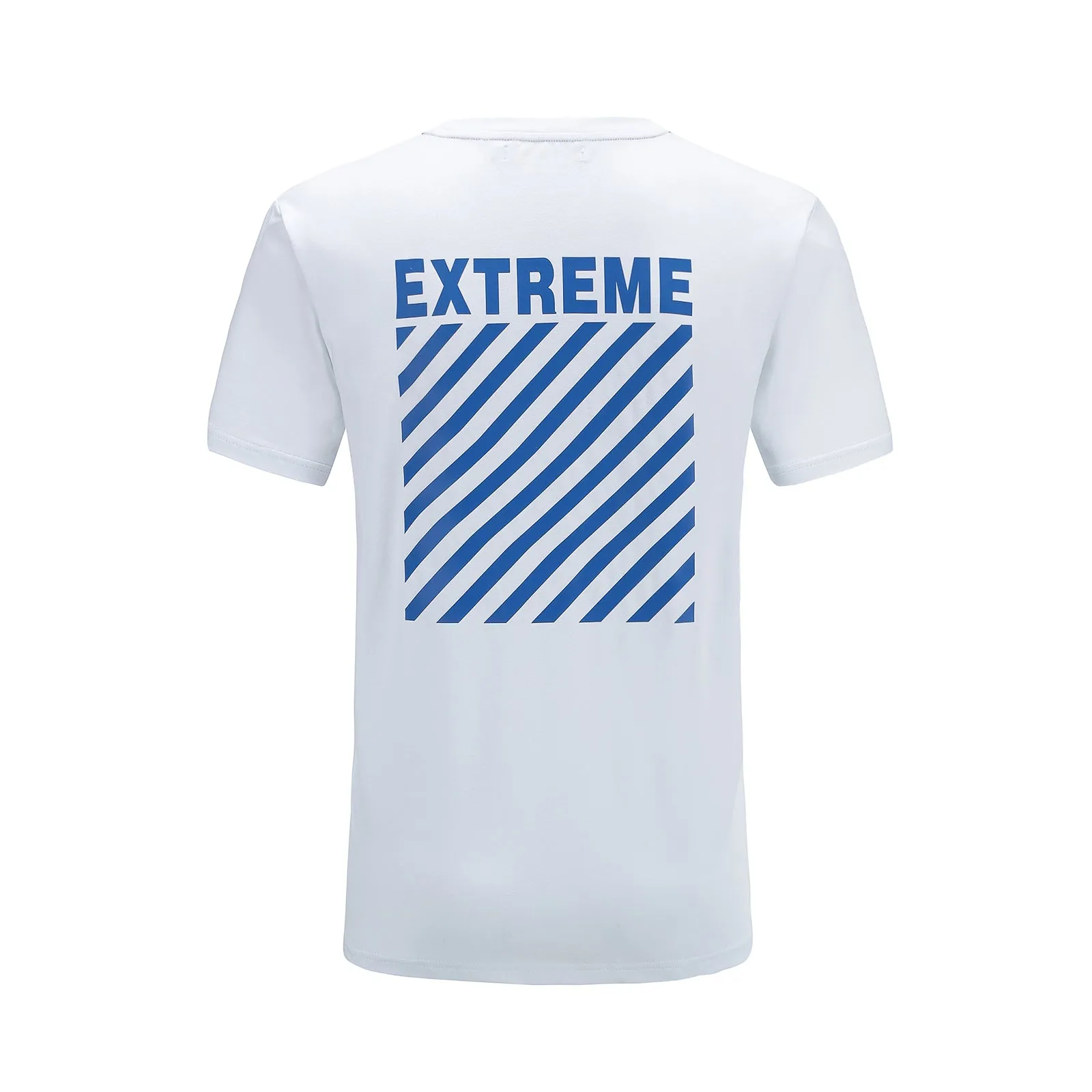 men's Printed T-shirt black blue white