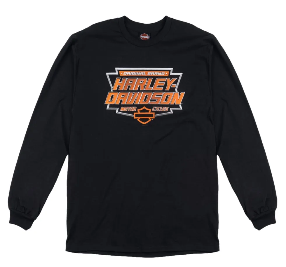 Men's Venom Black Long Sleeve T