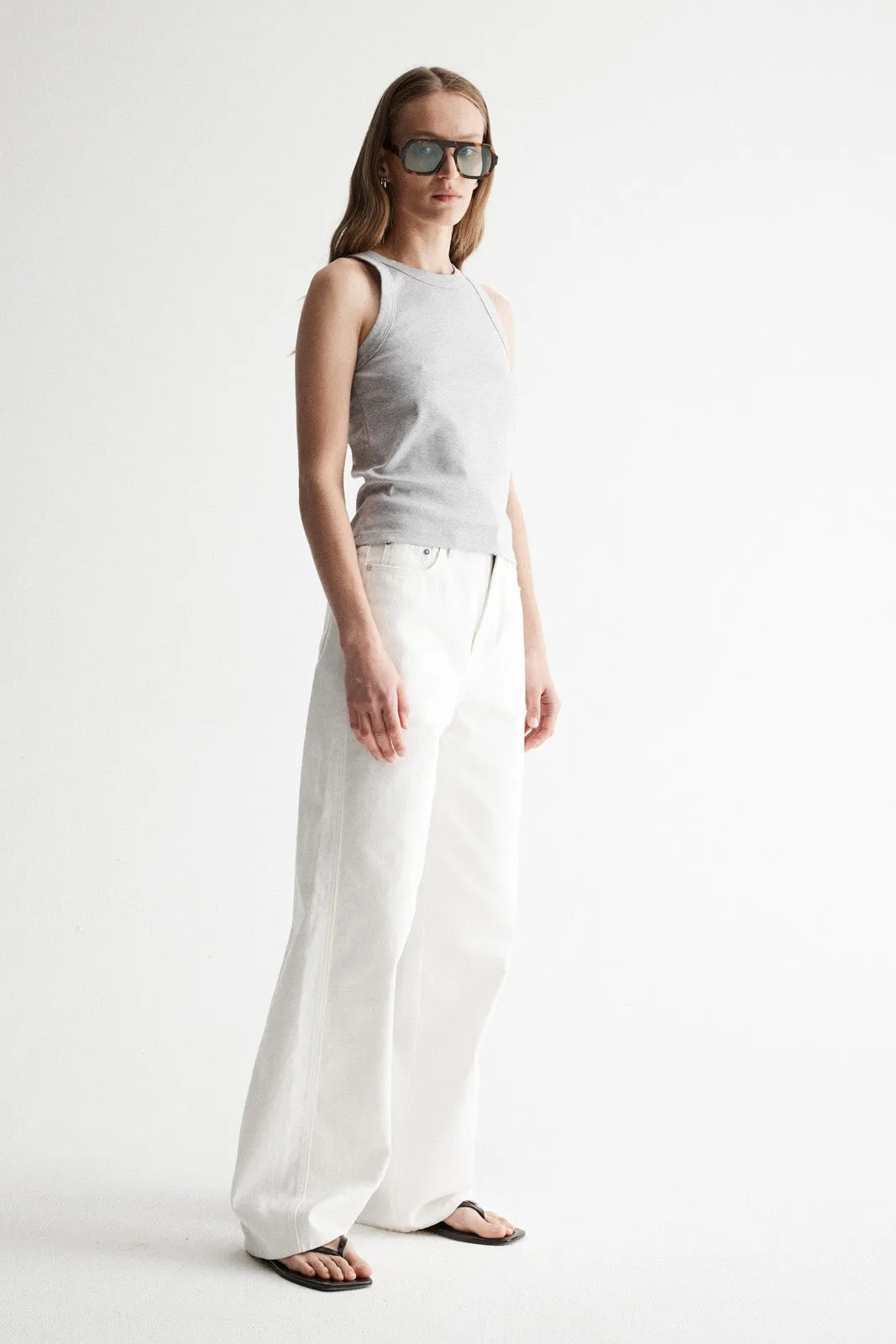 Mia Tank Grey Marle