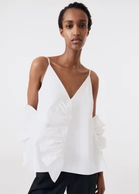 Multi slit frill top