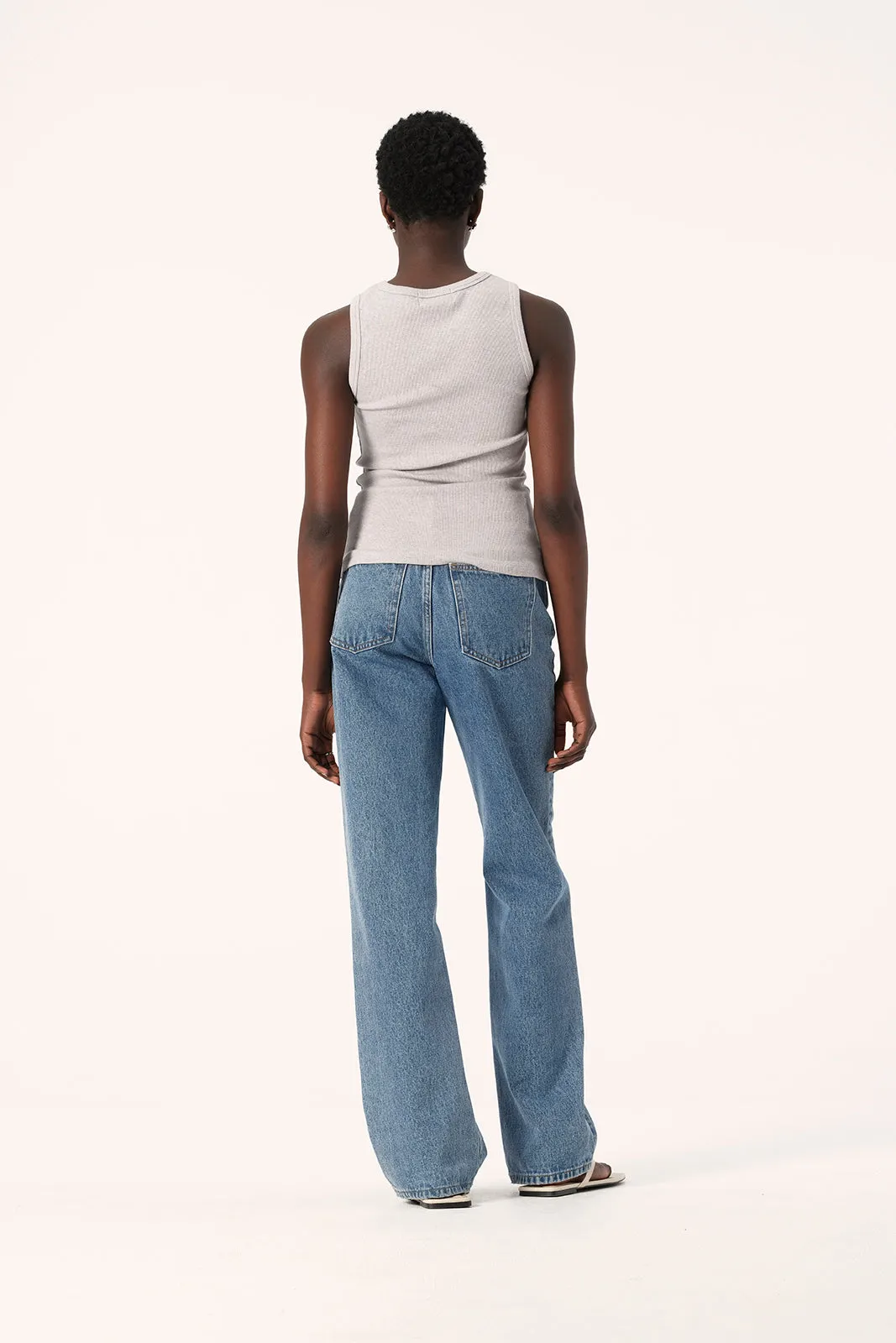 Nola Tank Grey Marle