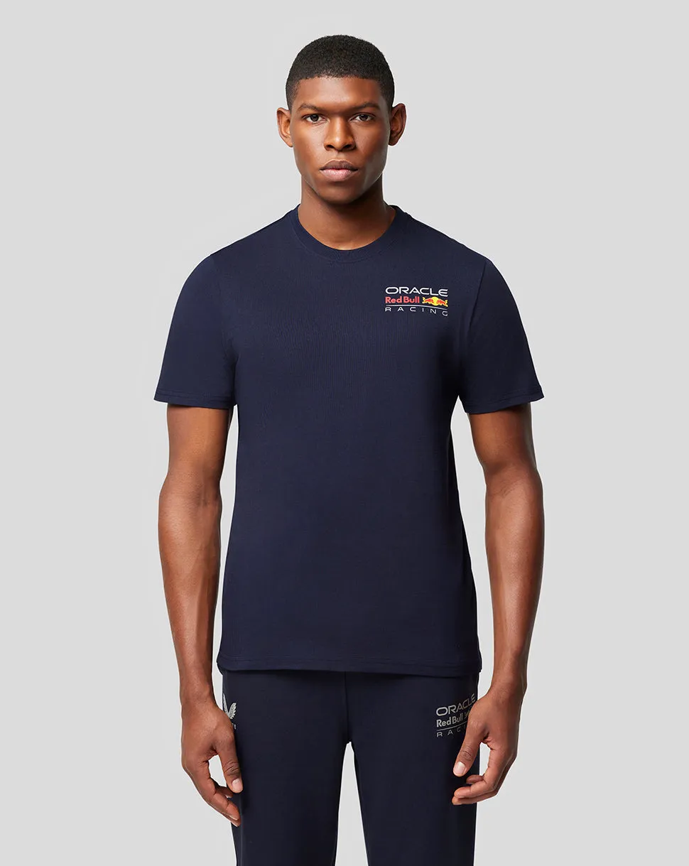 Unisex Oracle Red Bull Racing Core T-Shirt with Full Color Logo in Night Sky