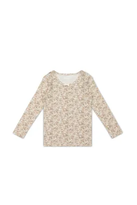 Organic Cotton Long Sleeve Top - Kitty Chloe