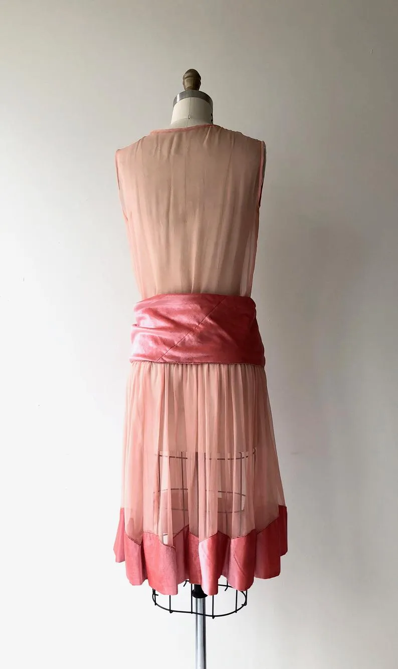 Paris Match Silk Dress | 1920s