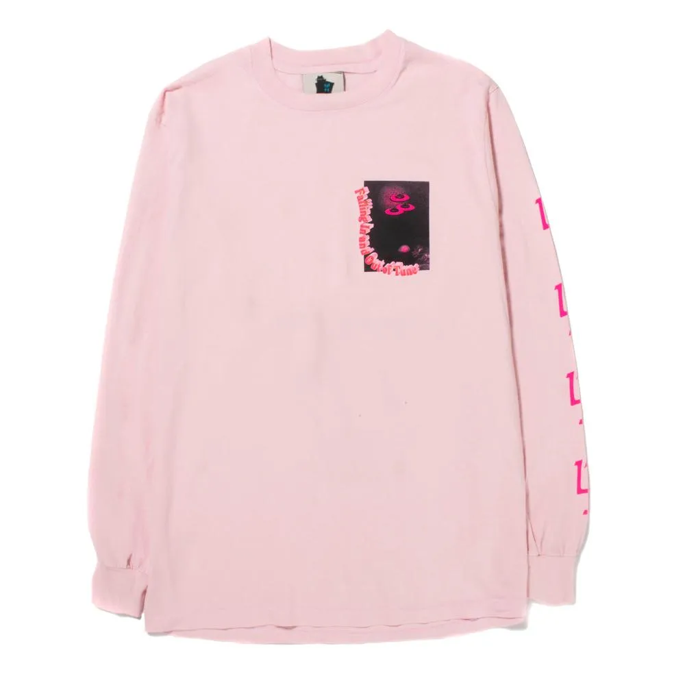 Real Bad Man Conflict Long Sleeve T-shirt / Pink