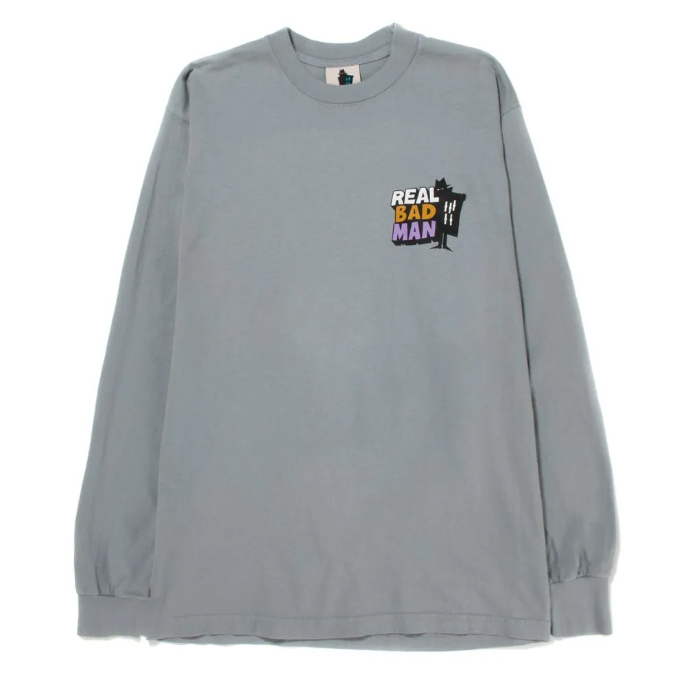 Real Bad Man Driver Long Sleeve T-shirt / Dirty Sky