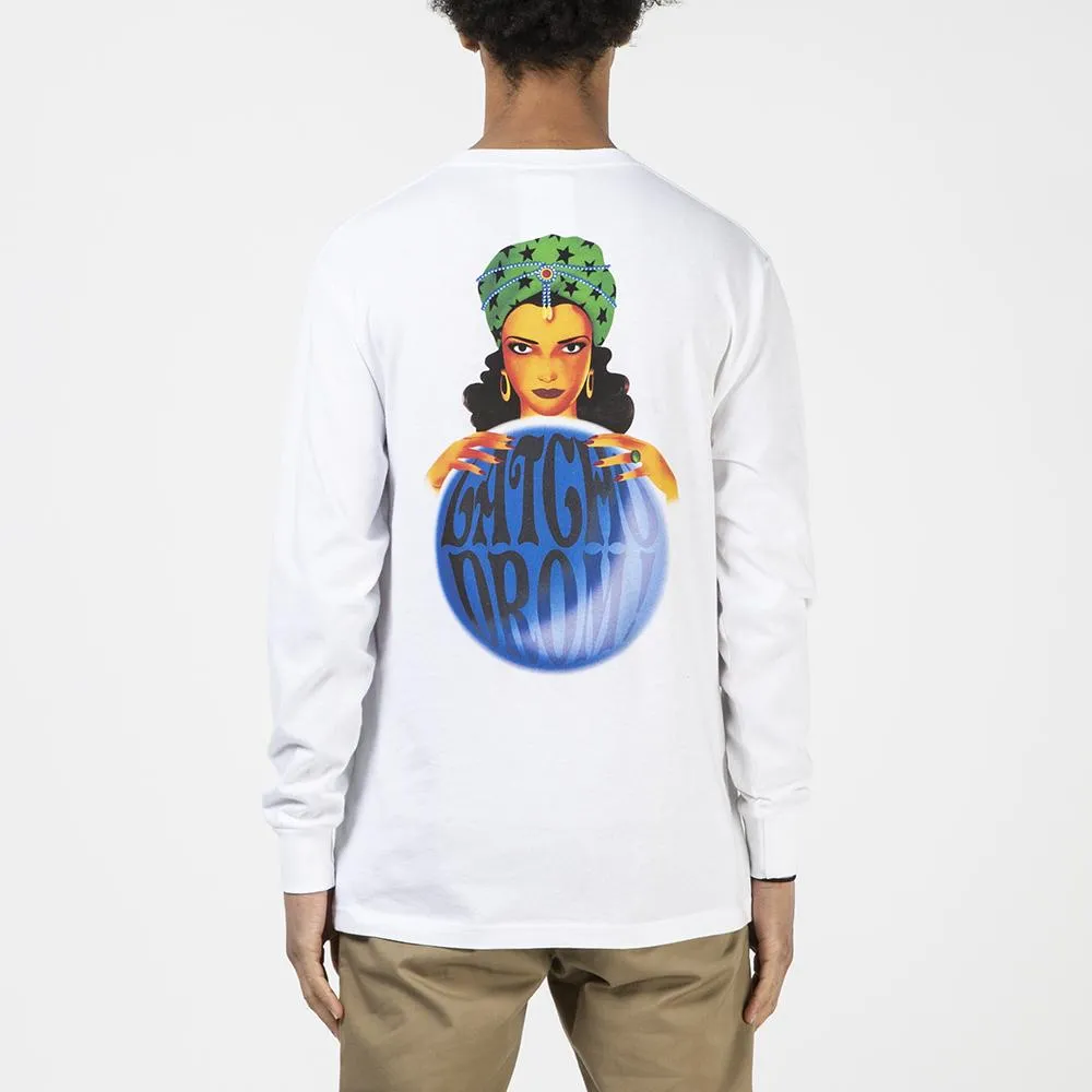 Reception S.C. Chez Za Long Sleeve T-shirt / White