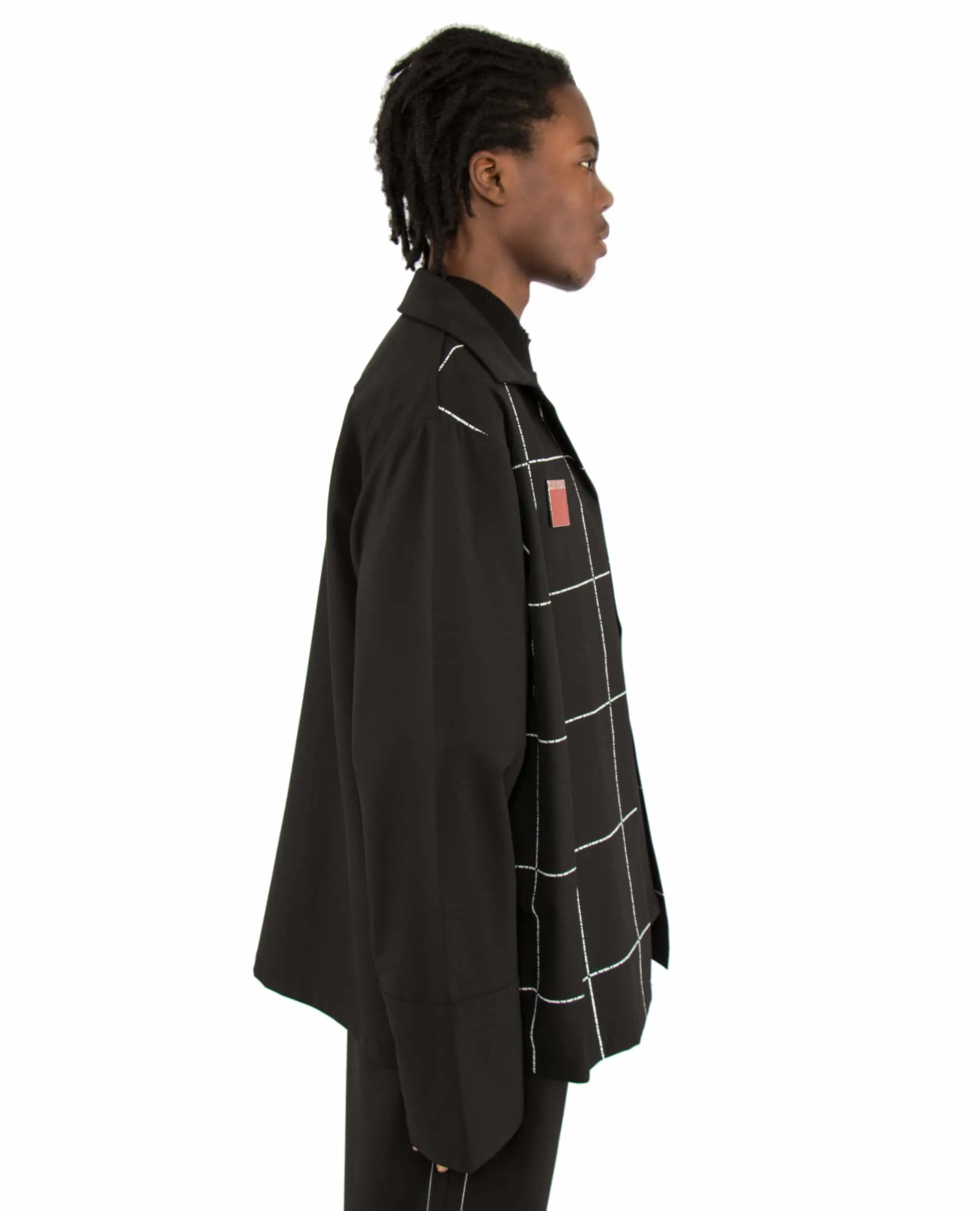 Sane Worker Open Cardigan