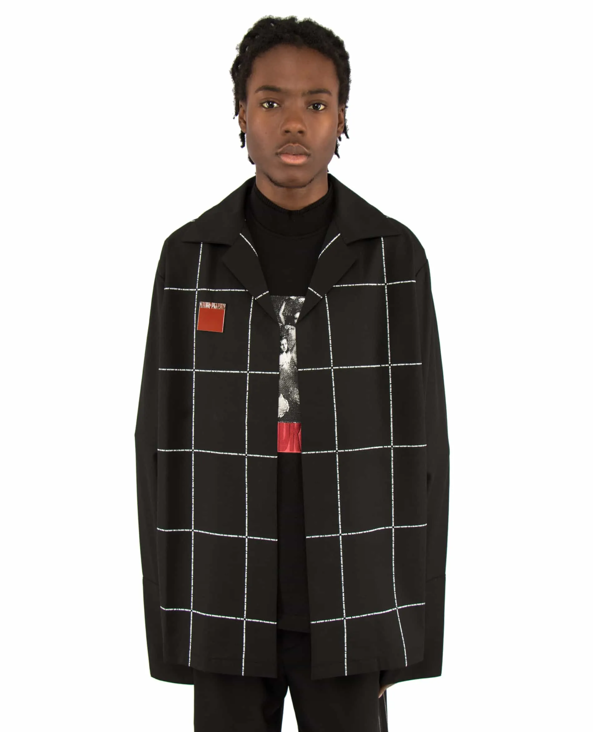 Sane Worker Open Cardigan