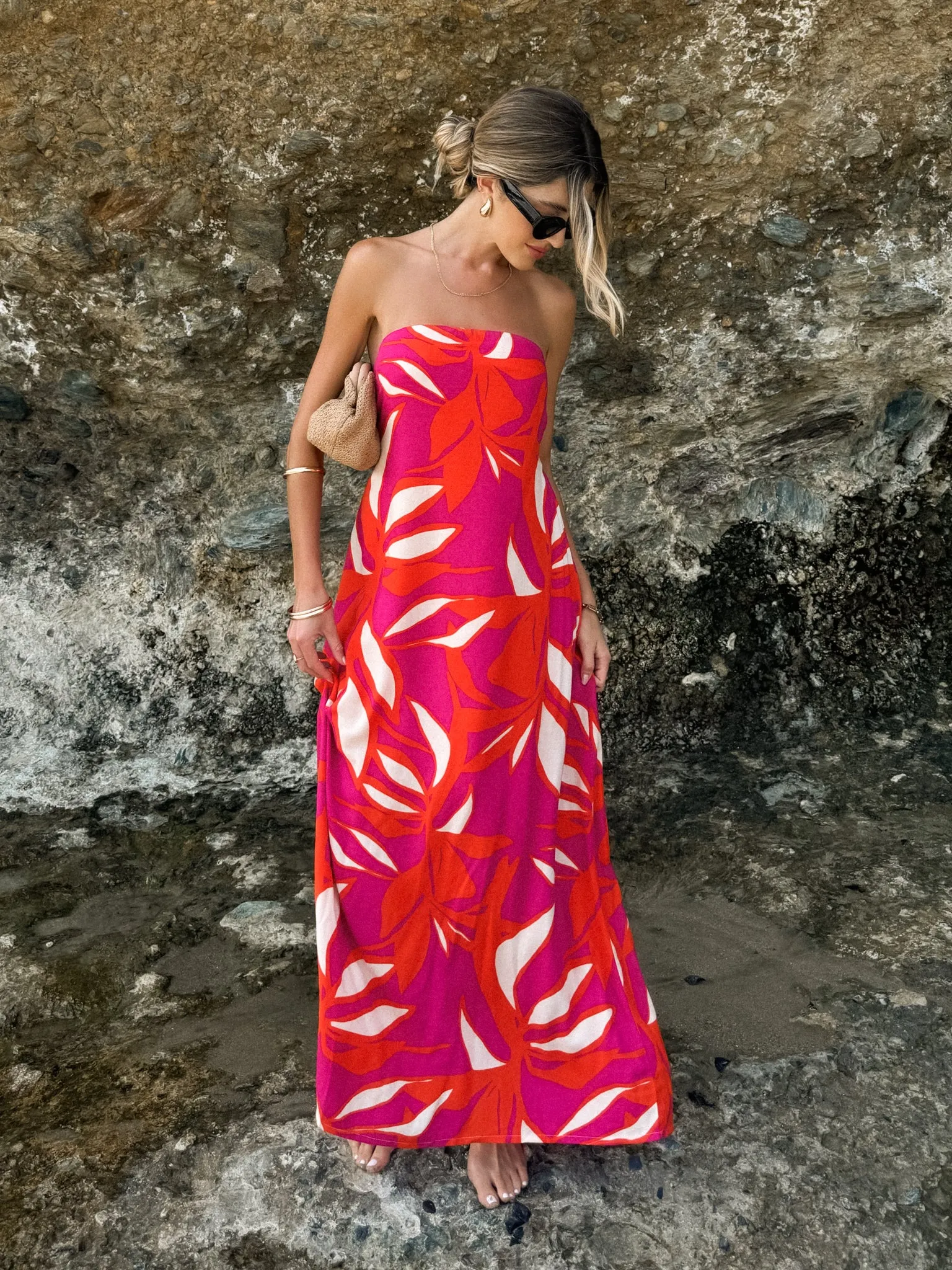 Sao Paulo Floral Maxi Dress - Final Sale