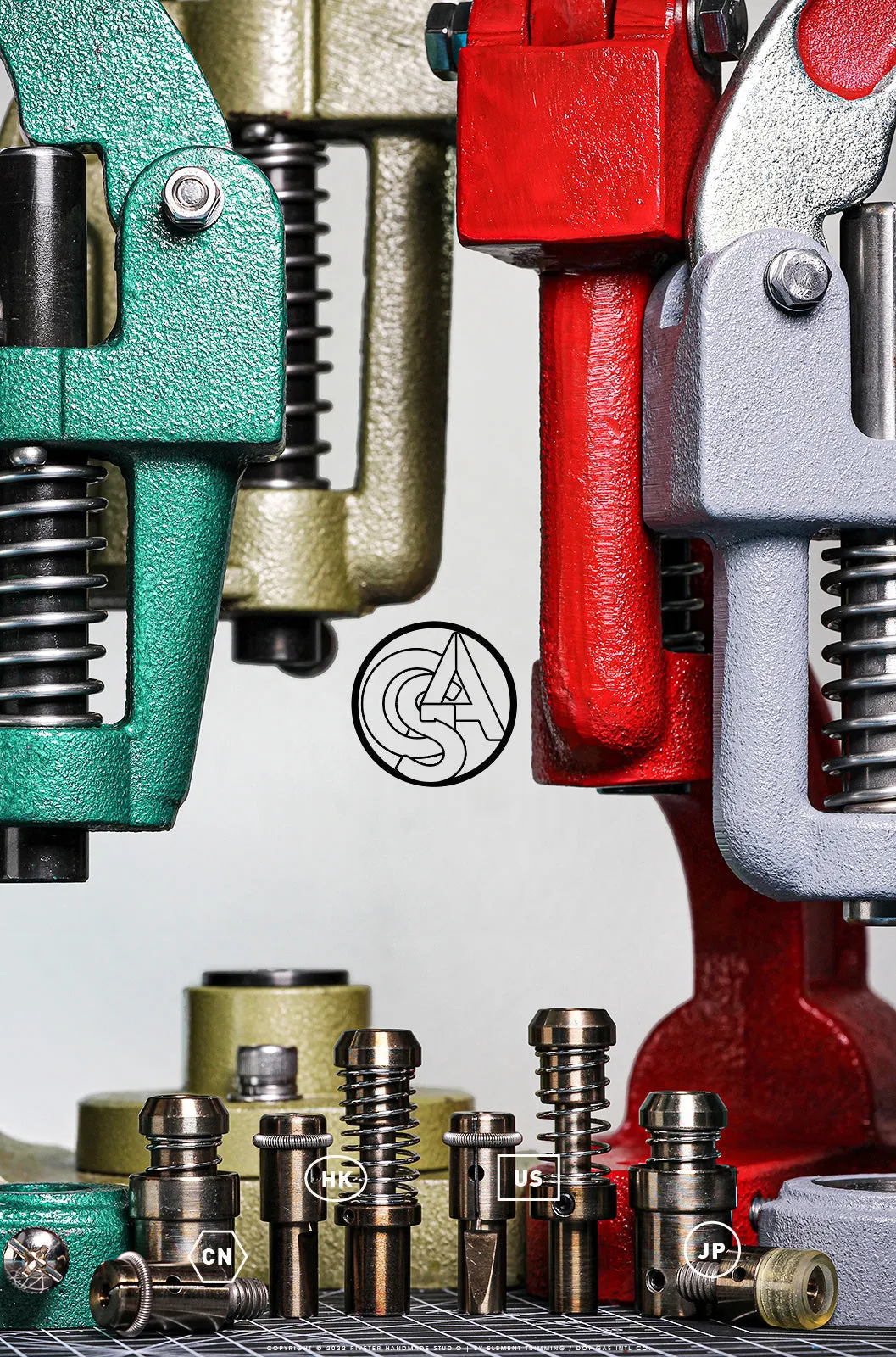 SELEX | 13mm Convex Top Ring-spring Snap Fastener | SXPS-YSCV13