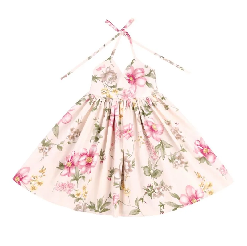 Sleeveless Floral Dress