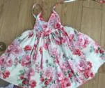 Sleeveless Floral Dress