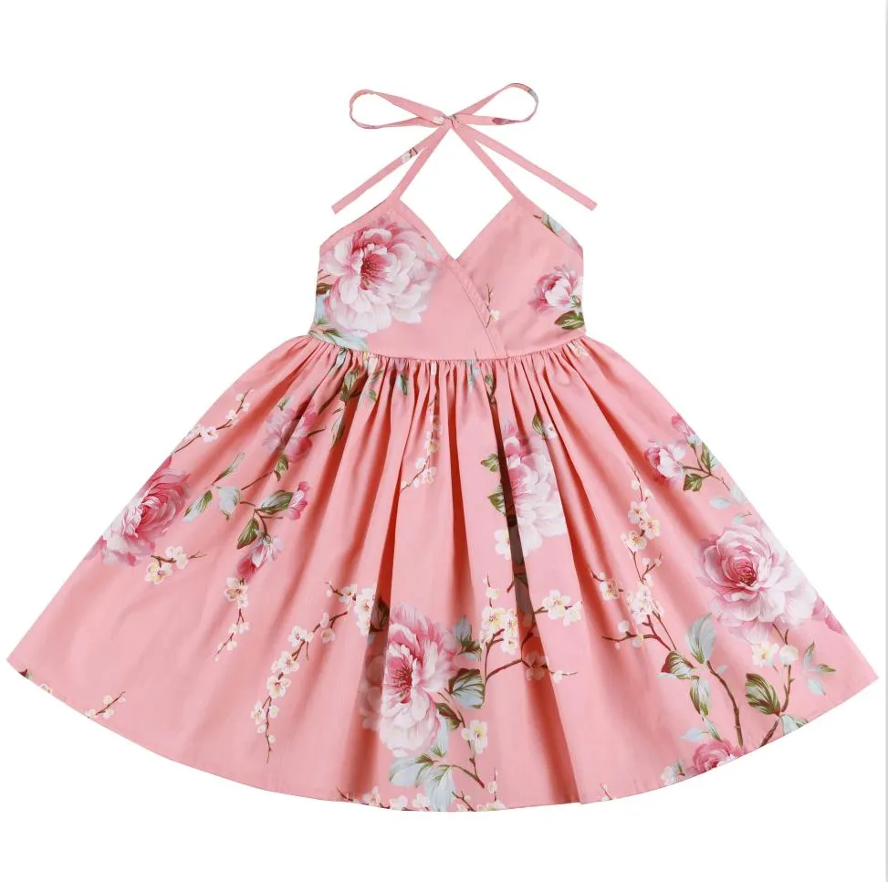Sleeveless Floral Dress