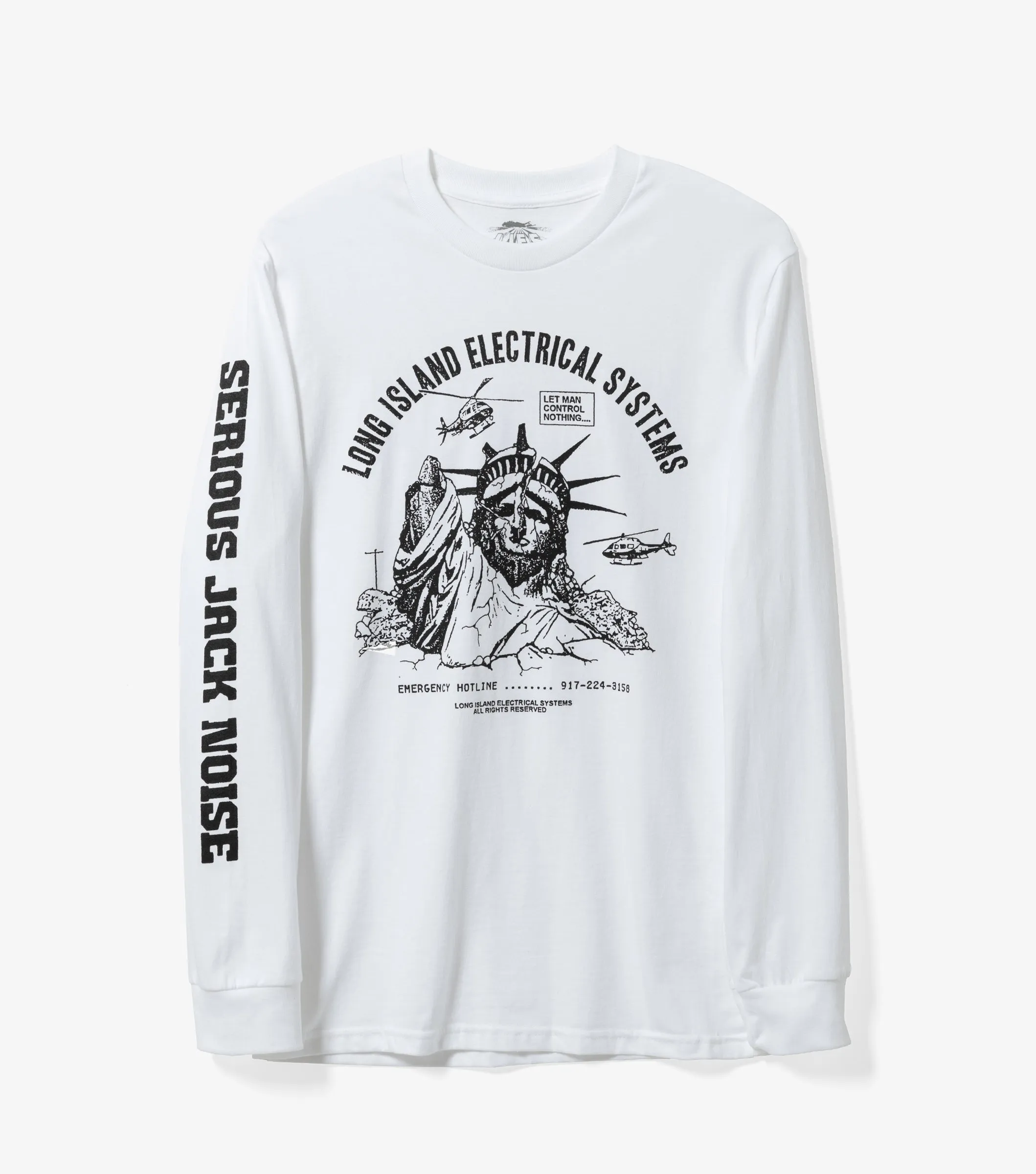 Statue L.S. Tee (White)