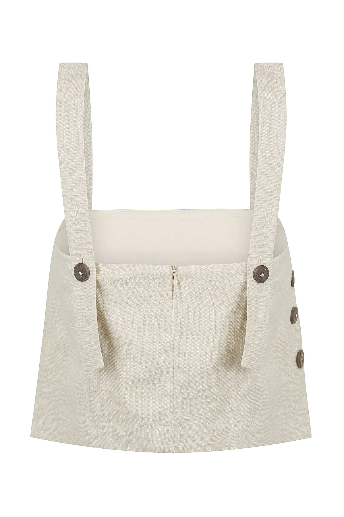 Stella Crop Top - Natural
