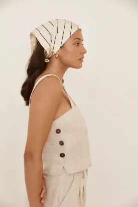 Stella Crop Top - Natural