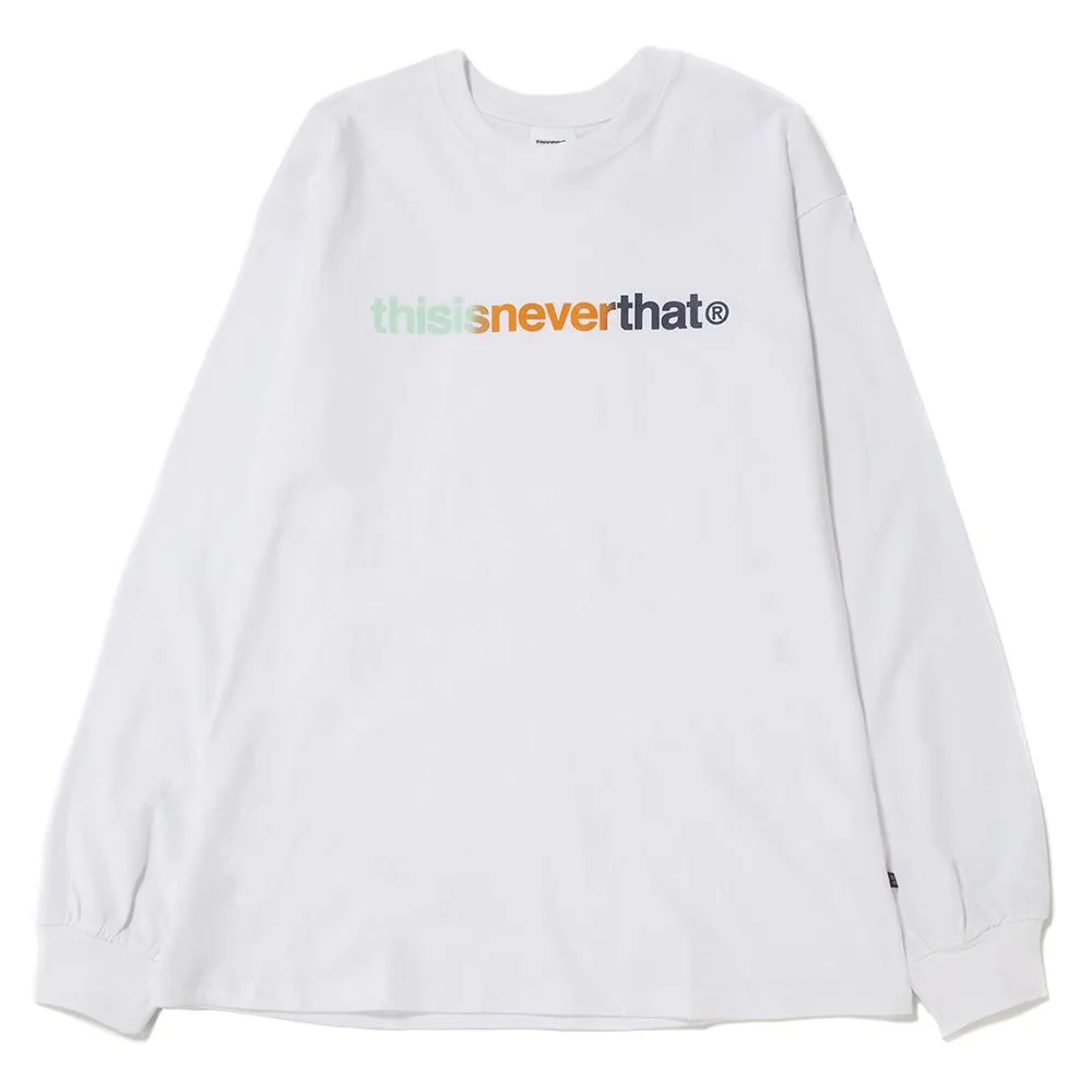 thisisneverthat T-Logo Long Sleeve T-shirt / White