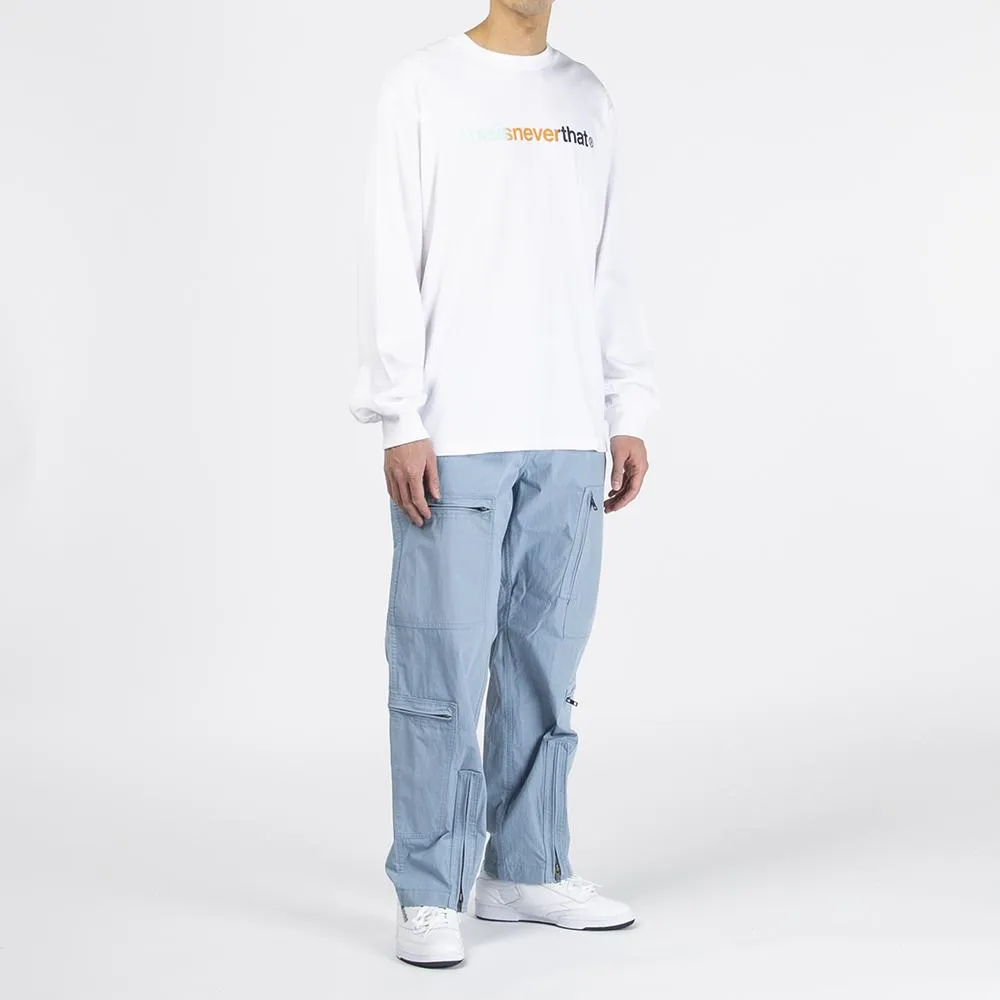thisisneverthat T-Logo Long Sleeve T-shirt / White