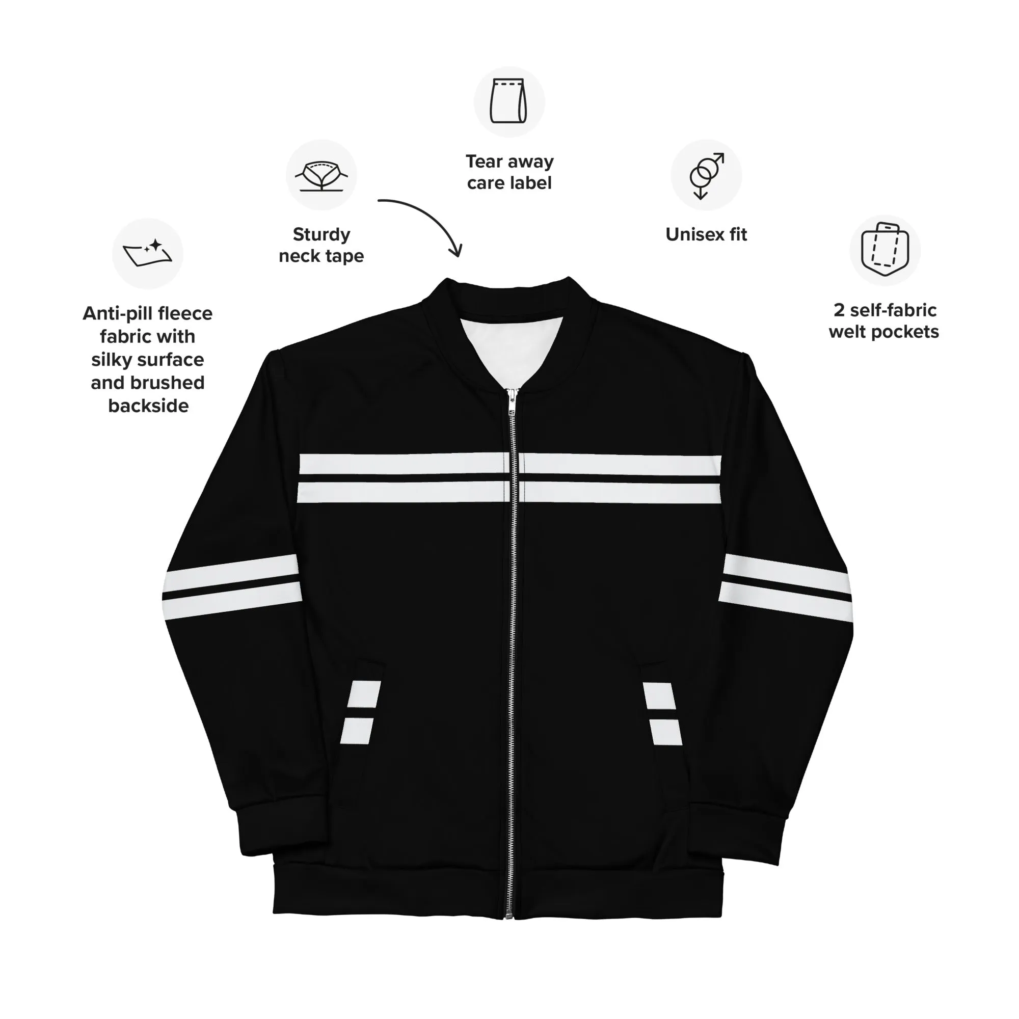 Unisex Bomber Jacket