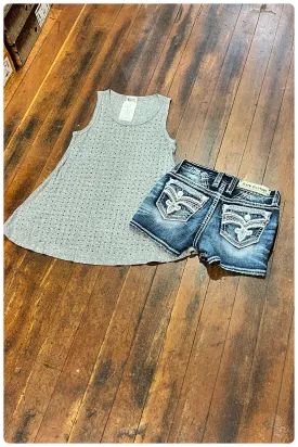 Vocal All-Over Crystal Tank