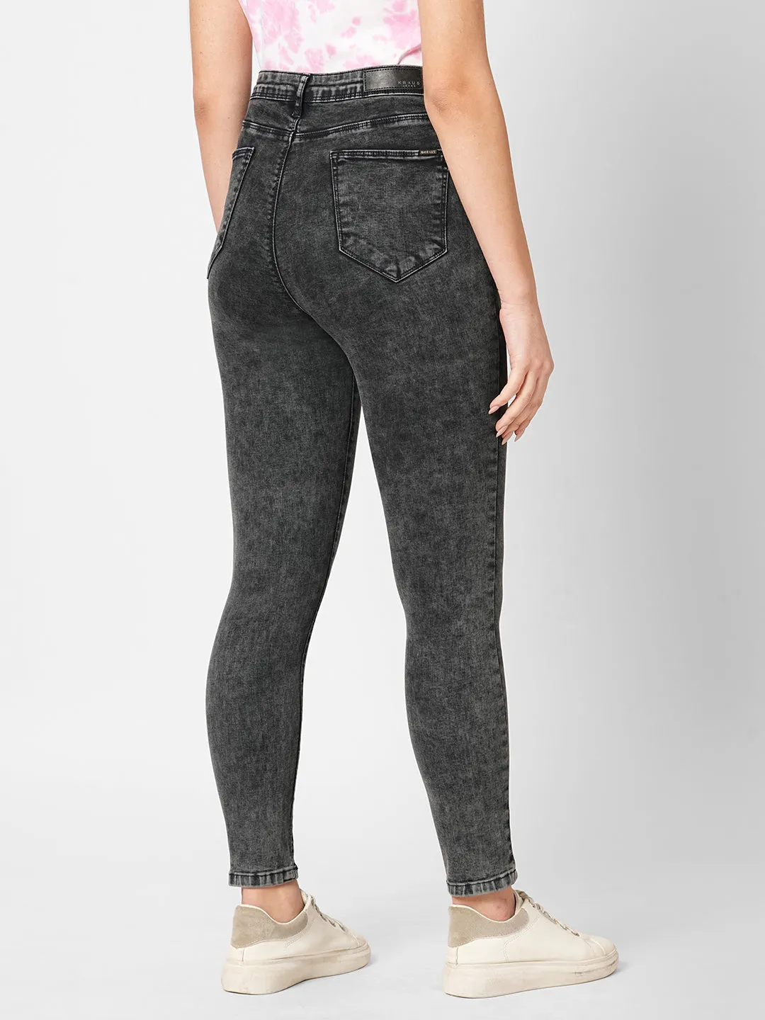 Women Sky High-Rise Skinny Fit Jeans